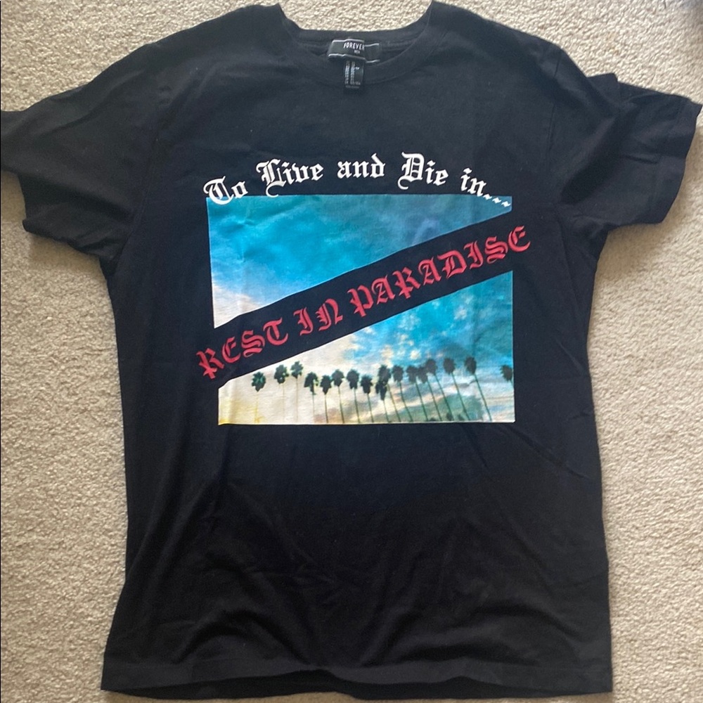 Black Graphic T-Shirt